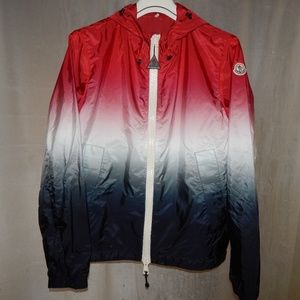 Moncler hooded wind-breaker - men's